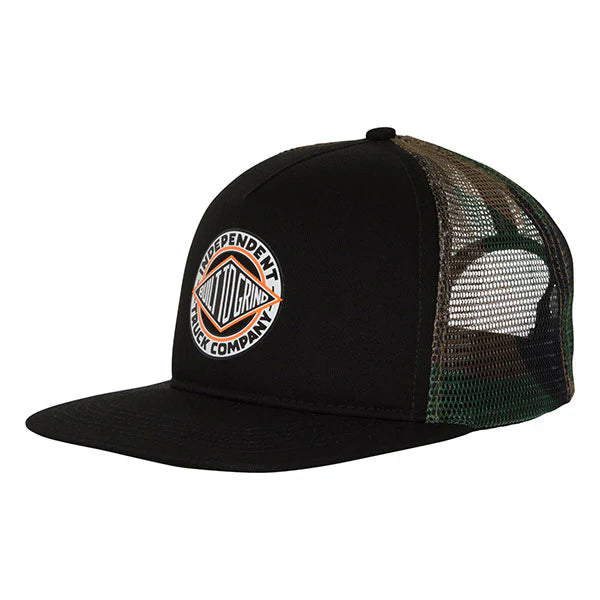 Independent - BTG Summit Trucker Hat (Black/Camo) *SALE